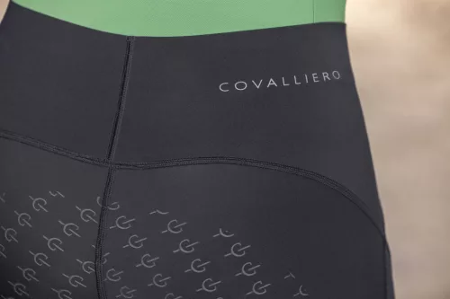 Covalliero 2025 S/S női lovagló leggings - fekete, 42/44