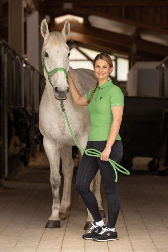 Covalliero 2025 S/S női kompressziós leggings - fekete, 32/34