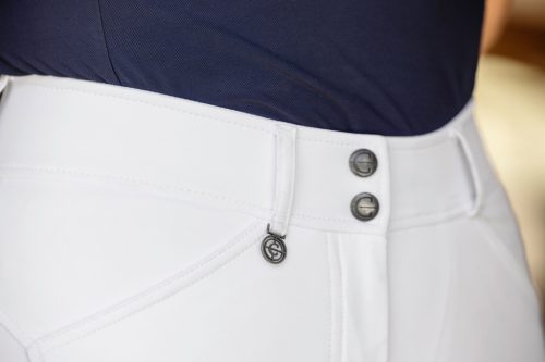 Covalliero 2025 S/S női prémium lovaglónadrág - fehér, 34