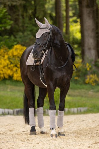 Covalliero 2025 S/S fülvédő - bézs, pony