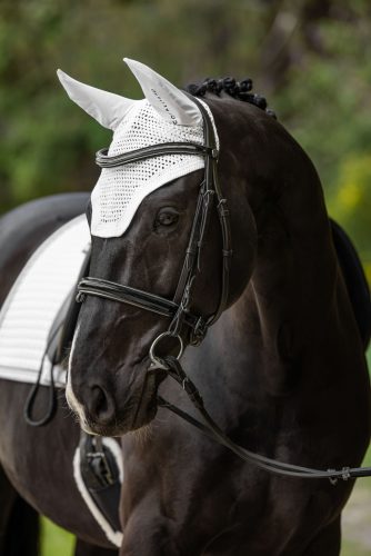 Covalliero 2025 S/S fülvédő - fehér, pony