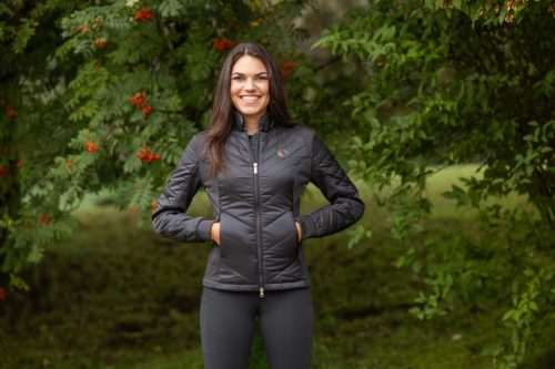 Covalliero jubileumi női lovaglódzseki - grafitszürke, S