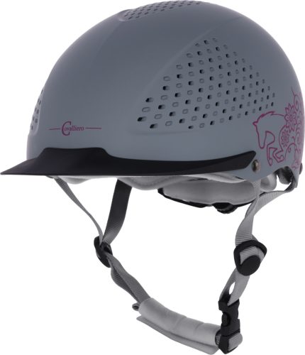 Beauty 2.0 lovagló kobak - szürke, 52-54 cm