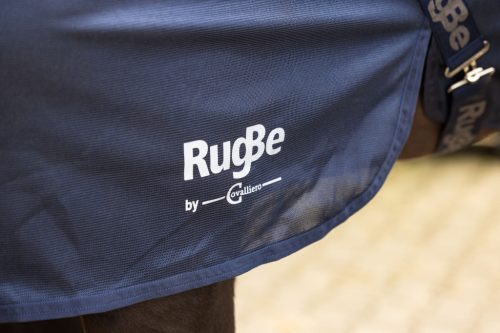RugBe SuperFly lótakaró - nyakrésszel, kék, 155 cm