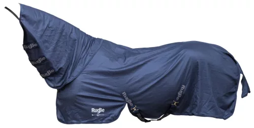 RugBe SuperFly lótakaró - nyakrésszel, kék, 165 cm