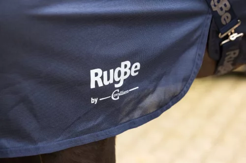 RugBe SuperFly lótakaró - nyakrésszel, kék, 165 cm