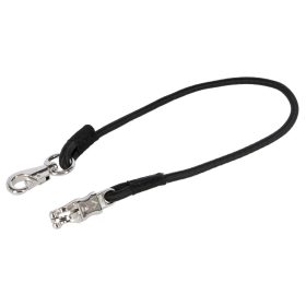 Gumi kikötő kötél - fekete, 40 cm