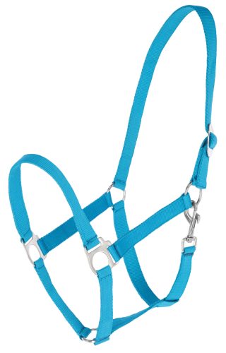 Hippo nylon kötőfék - kék, shetty