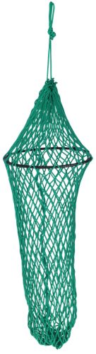 Szénaháló gyűrűvel - zöld, 120 cm, 45 x 45 mm lyukmérettel