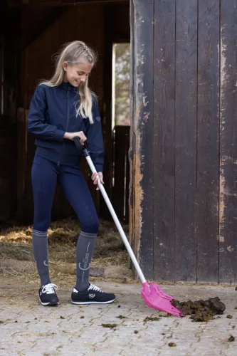 Mini trágyázóvilla - rózsaszín, nyéllel