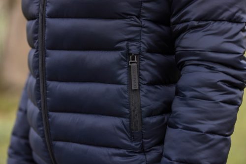 Covalliero 2025 AW női steppelt dzseki - sötétkék, S