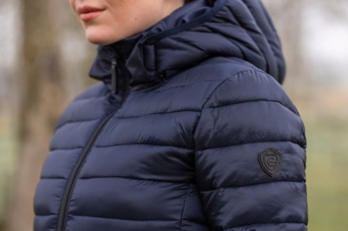 Covalliero 2025 AW női steppelt dzseki - sötétkék, XL