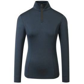   Covalliero 2025 AW női hosszú ujjú felső - sötétkék, S