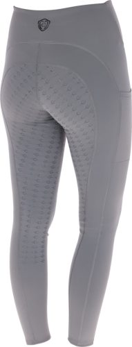Covalliero 2025 AW Grip női lovagló leggings - acélszürke, 40/42