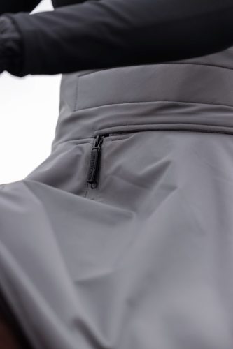 Covalliero 2025 AW női thermo lovagló szoknya - acélszürke, 34-38