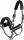 Covalliero 2025 AW kötőfék - acélszürke, pony