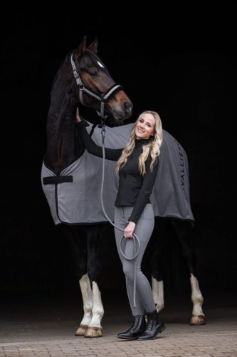 Covalliero 2025 AW lótakaró - acélszürke, 145 cm