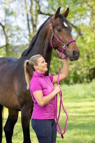 Covalliero 2026 SS női kombi mellény - hibiszkusz pink, S