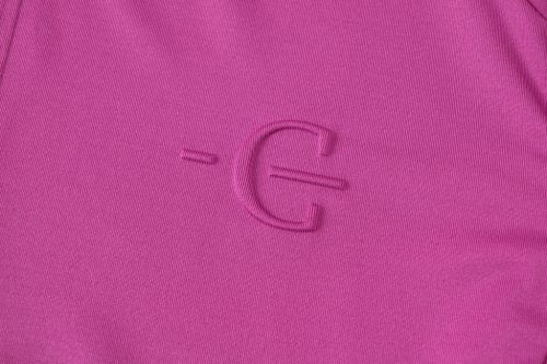 Covalliero 2026 SS női galléros póló - hibiszkusz pink, XL