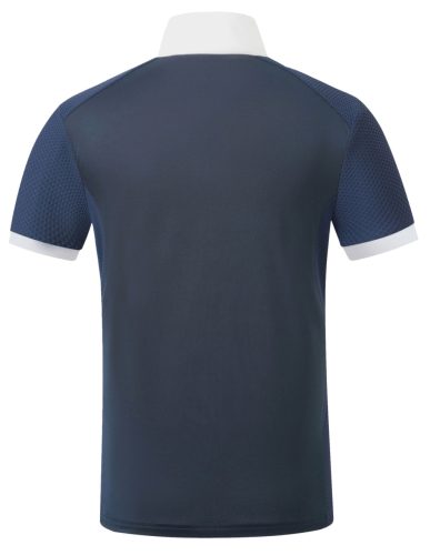 Covalliero 2026 SS gyermek galléros versenypóló - mélykék, 164/170