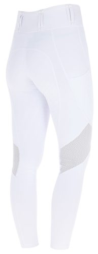 Covalliero 2026 SS női hálós lovagló leggings - fehér, 34/36