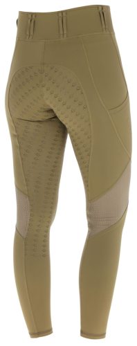 Covalliero 2026 SS női hálós lovagló leggings - hamvas arany, 38/40