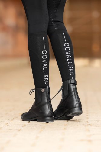 Covalliero 2026 SS lovagló zokni - fekete, 34-36