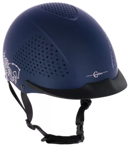 Beauty 2.0 lovagló kobak - sötétkék, 48-54 cm