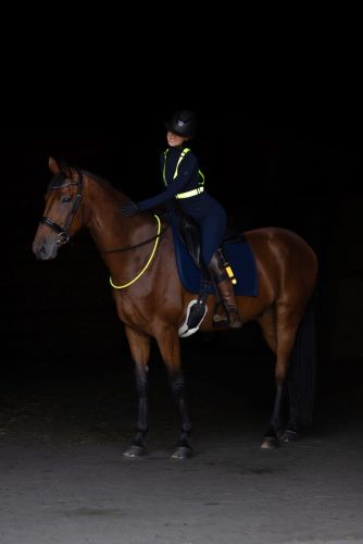 Ledes láthatósági világítás lovagláshoz - 27 cm