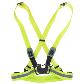 Ledes láthatósági mellény lovagláshoz - sárga