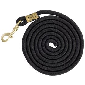 SuperSoft vezetőszár - fekete, karabínerrel, 3 m