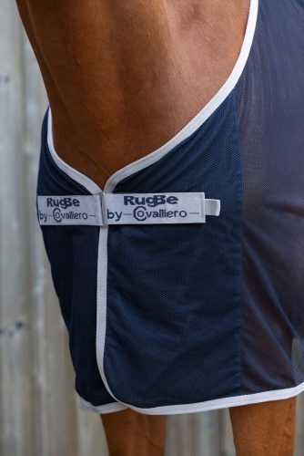 RugBe lótakaró - legyek ellen, kék, 135 cm