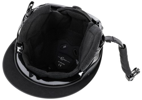 Téli bélés Elite lovaglókobakhoz - fekete, M