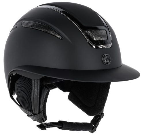 Téli bélés Elite lovaglókobakhoz - fekete, L