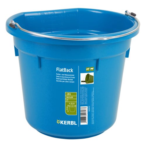 FlatBack laposhátú vödör - rózsaszín, 20 literes