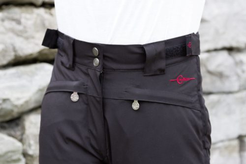 Alaska termo felsőnadrág - fekete, XL