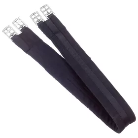 Covalliero textil heveder - fekete, 100 cm