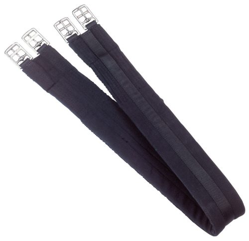 Covalliero textil heveder - fekete, 100 cm