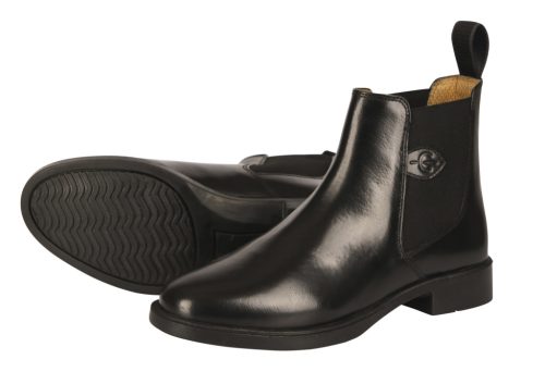 Covalliero Classic bőr lovaglócipő - fekete, 35