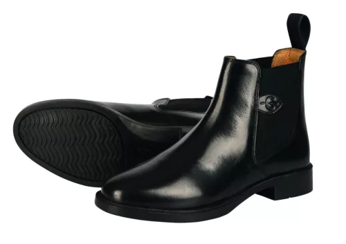 Covalliero Classic bőr lovaglócipő - fekete, 38
