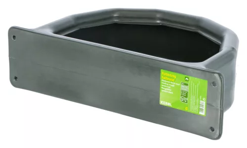 Félkör etető - robosztus műanyag, 25 literes