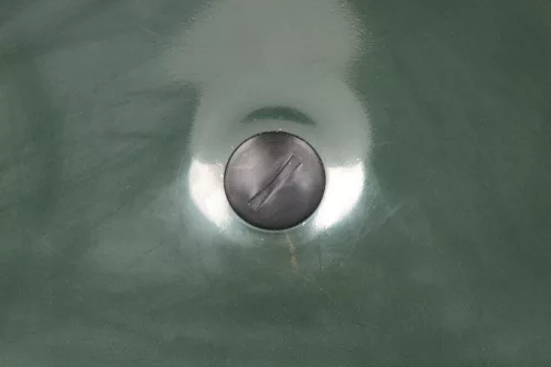 Félkör etető - robosztus műanyag, 25 literes