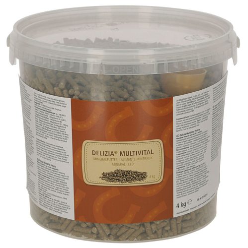 Delizia MultiVital pellet, komplex vitaminkészítmény lovaknak - 4 kg