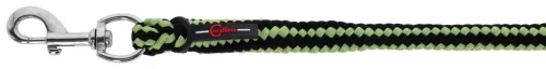 Covalliero Hippo vezetőszár karabinerrel - antracit/világos zöld