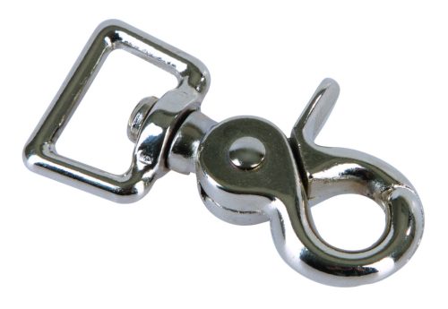 Karabiner - ollós, horganyzott, 2 db/csomag