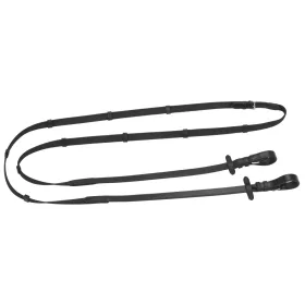 Covalliero Anti-Slip gumival átszőtt szár - fekete, 20 mm