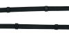 Covalliero Anti-Slip gumival átszőtt szár - fekete, 20 mm