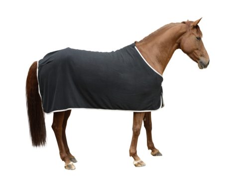 Covalliero RugBe Economic polár lótakaró - fekete, 135 cm