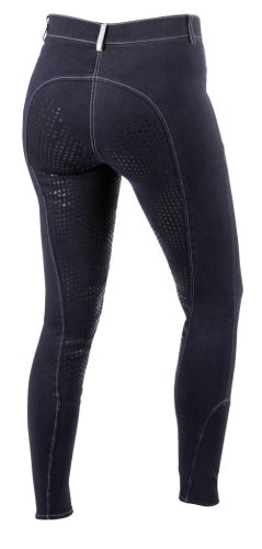 Covalliero BasicPlus gyermek lovaglónadrág - kék, 152