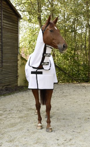 RugBe SuperFly légytakaró - fehér, 115 cm